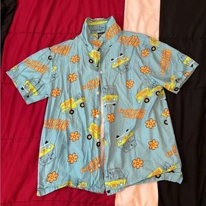 Scooby Doo button down shirt